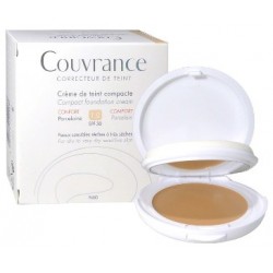 Avène Couvrance Fondotinta Porcellana in crema compatta coprente 10 g
