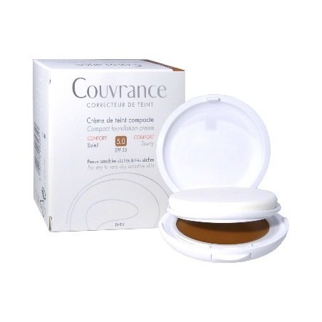 Avène Couvrance Fondotinta Sole crema compatta coprente 10 g