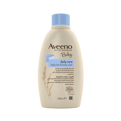 Aveeno Baby hair & body wash Detergente per bagnetto dei bambini 300 ml