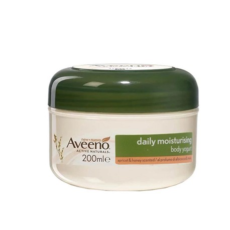 Aveeno Daily Mosturising Body Yogurt Crema corpo idratante albicocca & miele 200 ml