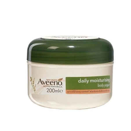 Aveeno Daily Mosturising Body Yogurt Crema corpo idratante albicocca & miele 200 ml Aveeno Daily Mosturising Body Yogurt Crema corpo idratante albicocca & miele 200 ml