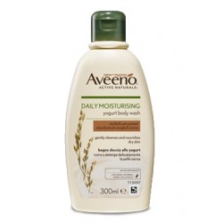 Aveeno Daily Mosturising bagno doccia idratante vaniglia & miele 300 ml
