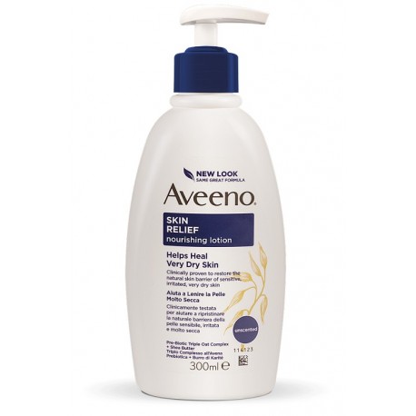 Aveeno Skin Relief Nourishing Lotion crema corpo nutriente pelle secca 300 ml