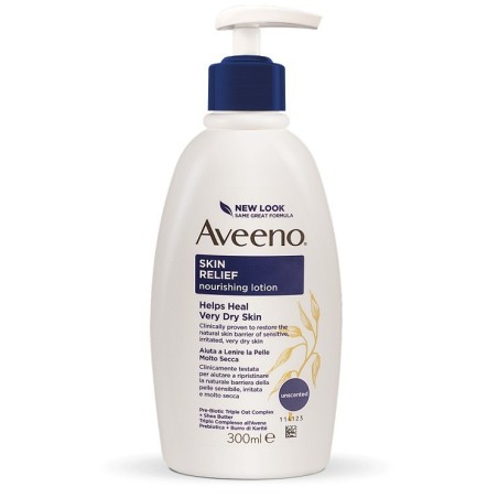 Aveeno Skin Relief Nourishing Lotion crema corpo nutriente pelle secca 300 ml Aveeno Skin Relief Nourishing Lotion crema corpo nutriente pelle secca 300 ml