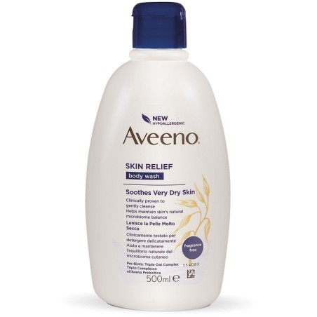 Aveeno Skin Relief Body Wash detergente corpo lenitivo pelle secca 500 ml Aveeno Skin Relief Body Wash detergente corpo lenitivo pelle secca 500 ml