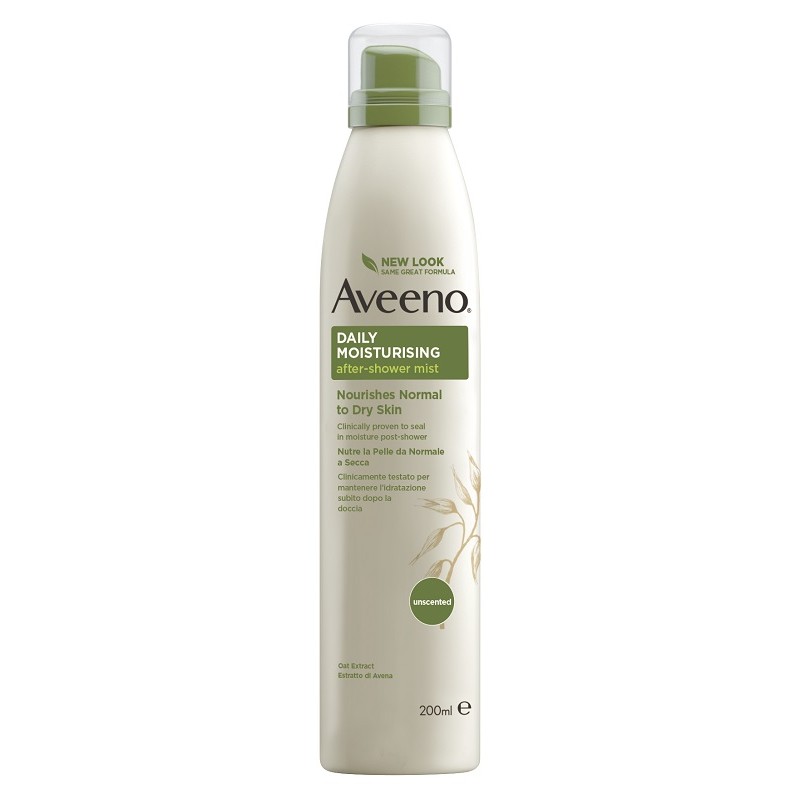 Aveeno Daily Mosturising spray dopo doccia pelle normale e ...