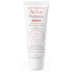 Avène Hydrance crema viso ricca idratante, protettiva, lenitiva pelle secca 40 ml