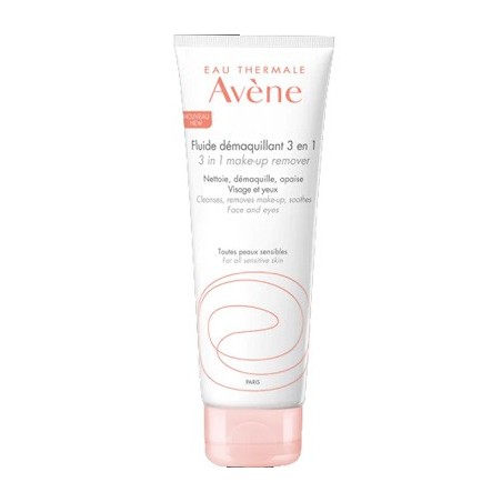 Avène Fluide démaquillant 3 en 1 fluido struccante detergente 200 ml Avène Fluide démaquillant 3 en 1 fluido struccante detergente 200 ml