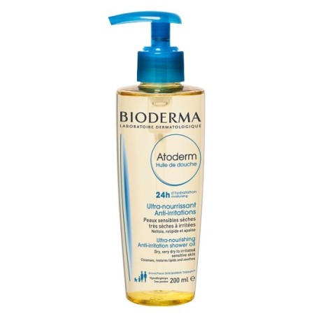 Bioderma Atoderm Huile De Douche olio doccia detergente pelle secca 200 ml Bioderma Atoderm Huile De Douche olio doccia detergente pelle secca 200 ml