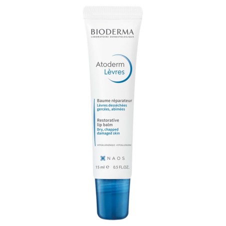 Bioderma Atoderm Lèvres Balsamo riparatore labbra secche rovinate 15 ml Bioderma Atoderm Lèvres Balsamo riparatore labbra secche rovinate 15 ml