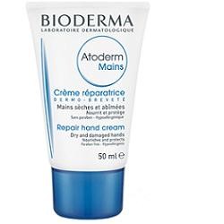 Bioderma Atoderm Mains Crema nutriente e protettiva mani secche 50 ml