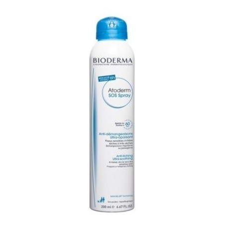 Bioderma Atoderm SOS Spray lenitivo contro il prurito pelle atopica 200 ml Bioderma Atoderm SOS Spray lenitivo contro il prurito pelle atopica 200 ml