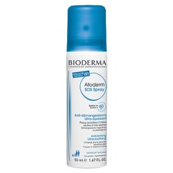 Bioderma Atoderm SOS Spray lenitivo contro il prurito della pelle atopica 50 ml