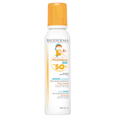 Bioderma Photoderm Kid Mousse protezione solare SPF50+ bambini 150 ml