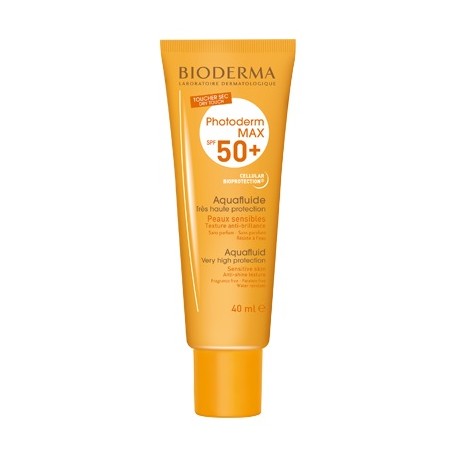 Bioderma Photoderm Max Aquafluid SPF50+ protezione solare effetto asciutto 40 ml