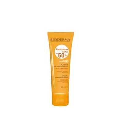 Bioderma Photoderm Max SPF50+ crema viso colorata protettiva pelle sensibile 40 ml Bioderma Photoderm Max SPF50+ crema viso colorata protettiva pelle sensibile 40 ml
