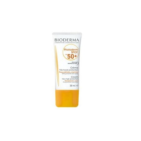 Bioderma Photoderm Spot SPF50+ crema protezione solare macchie e cicatrici 30 ml Bioderma Photoderm Spot SPF50+ crema protezione solare macchie e cicatrici 30 ml