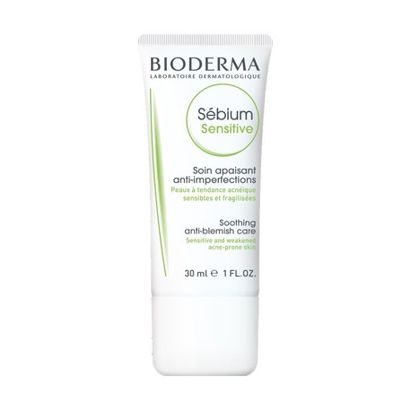 Bioderma Sebium Sensitive crema anti-imperfezioni per pelle acneica sensibile 30 ml