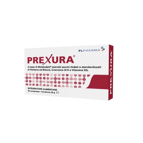 Prexura 20 compresse - Integratore di Coenzima Q10 e vitamina D3