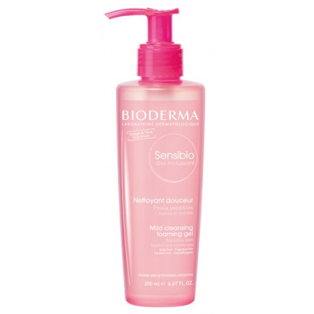 Bioderma Sensibio Gel Moussant detergente viso pelli sensibili 200 ml