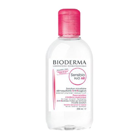 Bioderma Sensibio H2O AR detergente viso struccante per pelle arrossata 250 ml