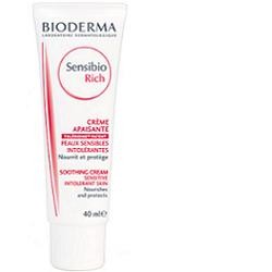 Bioderma Sensibio Rich crema trattamento idratante quotidiano lenitivo pelli intolleranti 40 ml