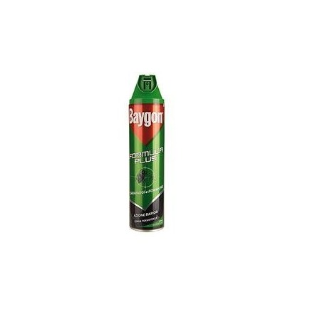 Baygon Plus Scarafaggi e Formiche insetticida spray 400 ml Baygon Plus Scarafaggi e Formiche insetticida spray 400 ml