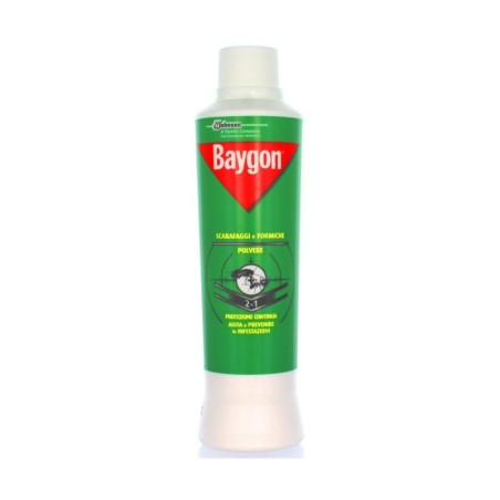 Baygon Scarafaggi e Formiche insetticida in polvere 250 g Baygon Scarafaggi e Formiche insetticida in polvere 250 g