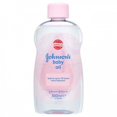 Johson's Baby Olio classico idratante emolliente per massaggiare il bambino 300 ml