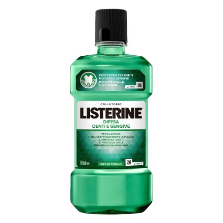 Listerine Difesa Denti e Gengive collutorio protettivo antibatterico 250 ml Listerine Difesa Denti e Gengive collutorio protettivo antibatterico 250 ml