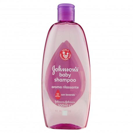 Johnson's Baby Shampoo rilassante alla lavanda per bambini 300 ml