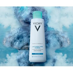 Vichy Pureté Thermale Latte detergente micellare minerale viso occhi per pelle secca 200 ml