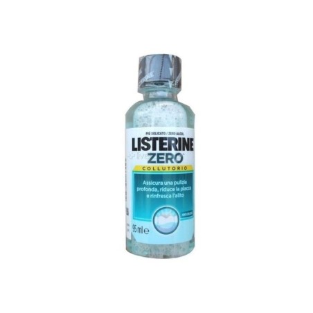 Listerine Zero collutorio antiplacca senza alcol 95 ml Listerine Zero collutorio antiplacca senza alcol 95 ml