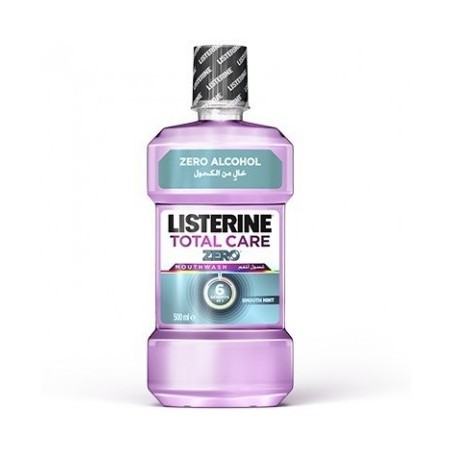Listerine Total Care Zero collutorio anti placca senza alcol 500 ml Listerine Total Care Zero collutorio anti placca senza alcol 500 ml