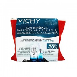 Vichy Mineral 89 Pochette QUID - Mineral 89 siero 30 ml + Mineral 89 Gel contorno occhi 15 ml