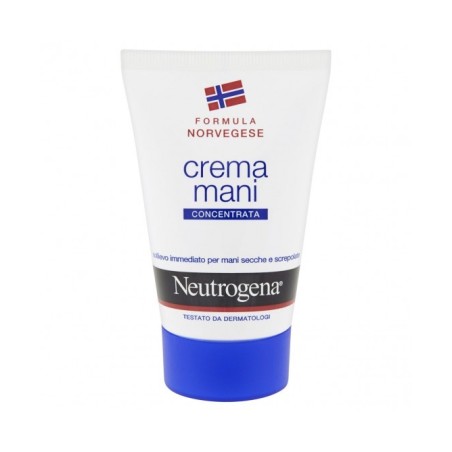 Neutrogena Crema concentrata profumata per mani screpolate 75 ml Neutrogena Crema concentrata profumata per mani screpolate 75 ml