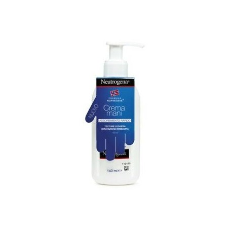 Neutrogena Crema idratante mani ad assorbimento rapido 140 ml Neutrogena Crema idratante mani ad assorbimento rapido 140 ml