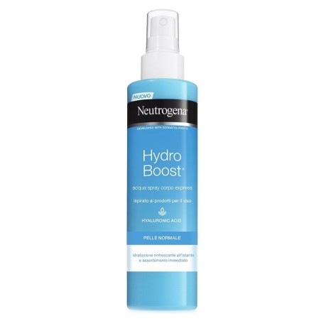 Neutrogena HydroBoost Acqua Corpo Express spray idratante 200 ml Neutrogena HydroBoost Acqua Corpo Express spray idratante 200 ml