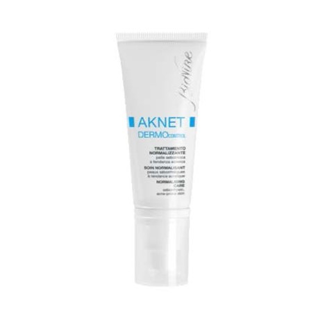 BioNike Aknet Dermocontrol gel crema viso riequilibrante pelle acneica 40 ml