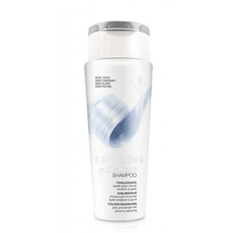 BioNike Shine On Silver Touch shampoo tonalizzante per capelli bianchi 200 ml