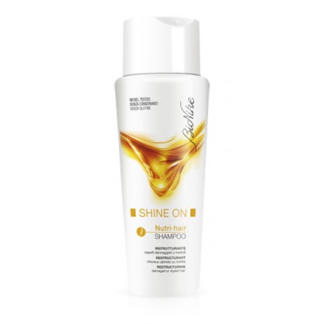 BioNike Shine On Shampoo ristrutturante per capelli colorati e danneggiati 200 ml