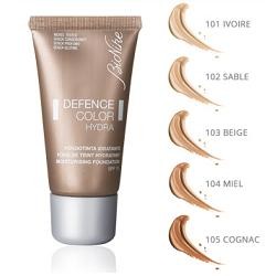 BioNike Defence Color Hydra Fondotinta idratante uniformante 101 Ivoire 30 ml