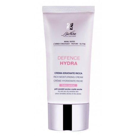 BioNike Defence Hydra Crema viso ricca idratante pelle secche e molto secche 50 ml