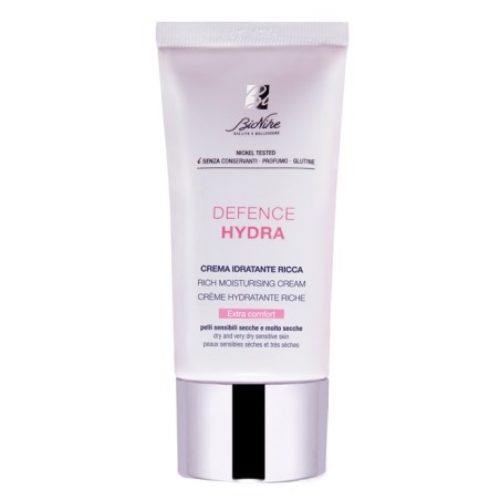 BioNike Defence Hydra Crema viso ricca idratante pelle secche e molto secche 50 ml BioNike Defence Hydra Crema viso ricca idratante pelle secche e molto secche 50 ml