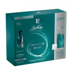 BioNike Defence KS In&Out siero trattamento anti-caduta 100 ml + integratore per capelli 30 compresse