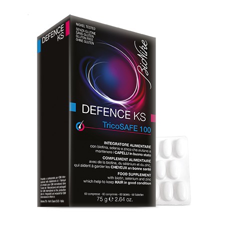 BioNike Defence KS TricoSAFE 100 integratore anticaduta dei capelli 60 compresse