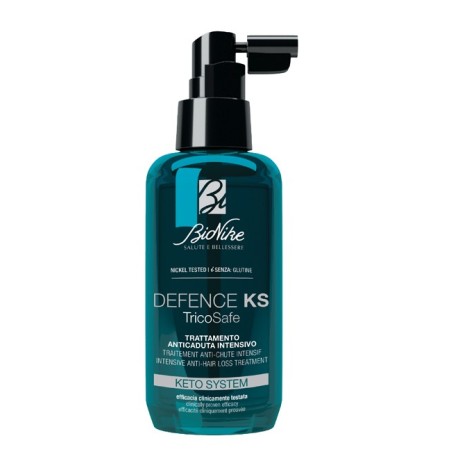 BioNike Defence KS TricoSafe Lozione trattamento intensivo anticaduta dei capelli 100 ml BioNike Defence KS TricoSafe Lozione trattamento intensivo anticaduta dei capelli 100 ml