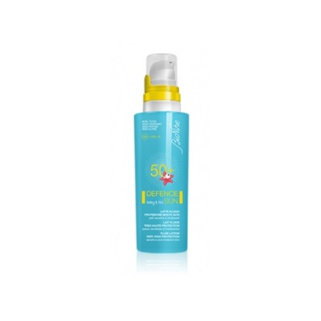 BioNike Defence Sun Baby&Kid SPF50 Latte fluido protezione solare bambini125 ml