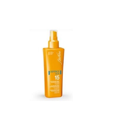 BioNike Defence Sun SPF15 Latte solare spray protezione viso corpo 200 ml BioNike Defence Sun SPF15 Latte solare spray protezione viso corpo 200 ml