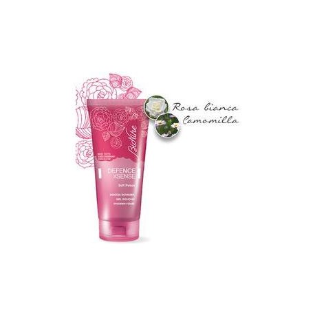 BioNike Defence XSense Soft Petals Rosa bianca e camomilla docciaschiuma delicato 200 ml